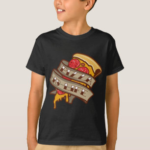 Camiseta Pizza Lover Pizzeria Pizza É Vida Comida Italiana 