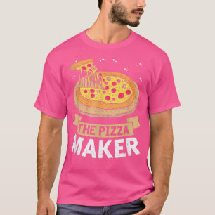 Camiseta Pizza Maker, Engraçado Crus De Queijo De Comida Rá