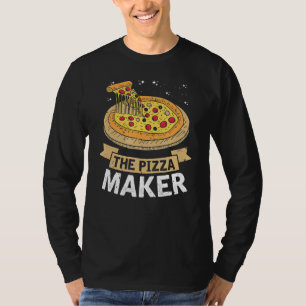 Camiseta Pizza Maker Rápido De Queijo De Comida Amor
