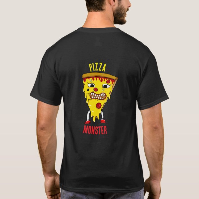 Camiseta Pizza Monster (Verso)