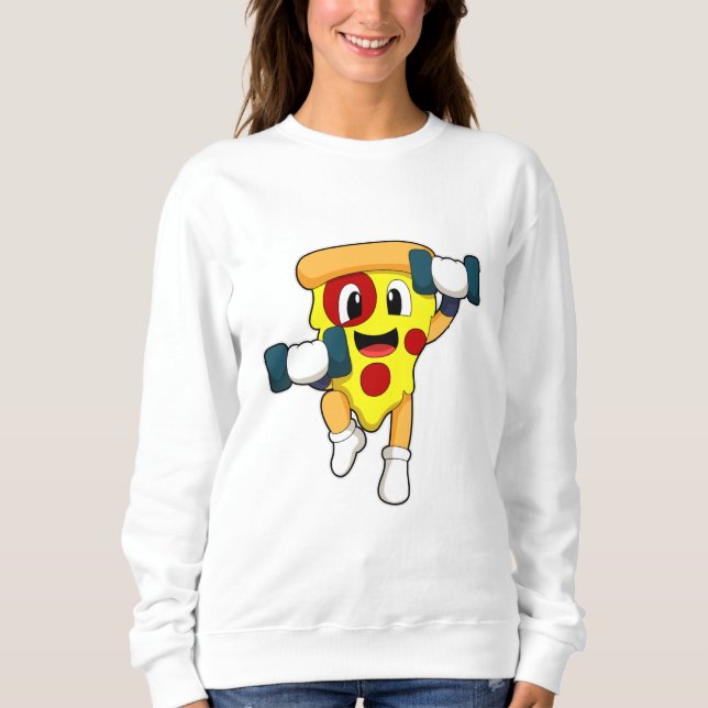 Camiseta Pizza na Malhação com Dumbbels (Frente)