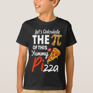 Camiseta Pizza Nacional Pi Day Pun Engraçado Professor De M