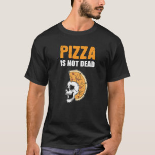 Camiseta Pizza não Homem de Entrega de Comida Morto