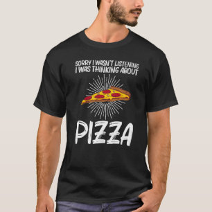 Camiseta Pizza Para Homens Crianças Pizza Italiana