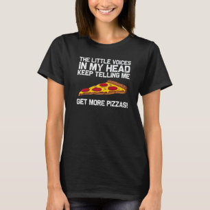 Camiseta Pizza Para Homens Pizza De Comida Italiana Peppero