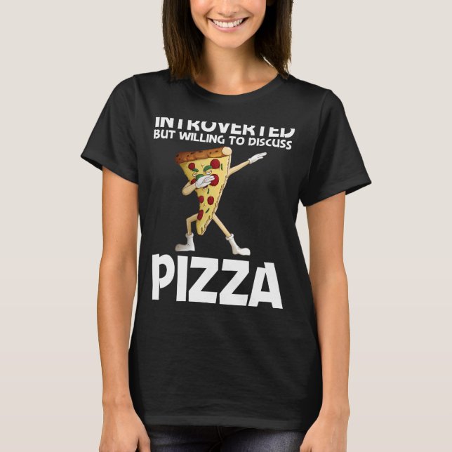 Camiseta Pizza Para Homens Pizza Fatia Comida Italiana (Frente)
