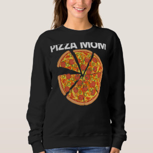 Camiseta Pizza Para Mãe Mãe Comida De Pizza Italiana