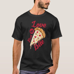 Camiseta Pizza Para Meninas Diversão Gag Restaurante Italia