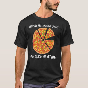 Camiseta Pizza Para Mulher Mãe Comida De Pizza Italiana