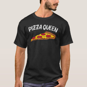 Camiseta Pizza Para Mulher Mãe Pizza Pepperoni Comida Itali