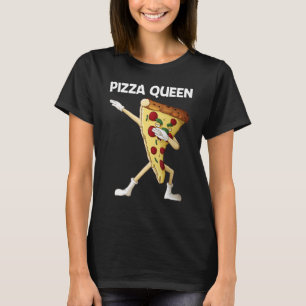 Camiseta Pizza Para Mulheres Mãe Pizza Fatia Comida Italian
