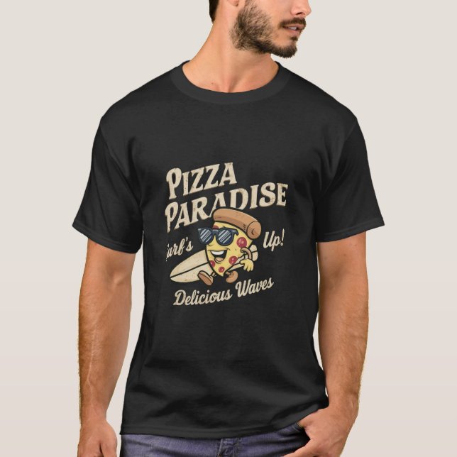 Camiseta Pizza Paradise (Frente)