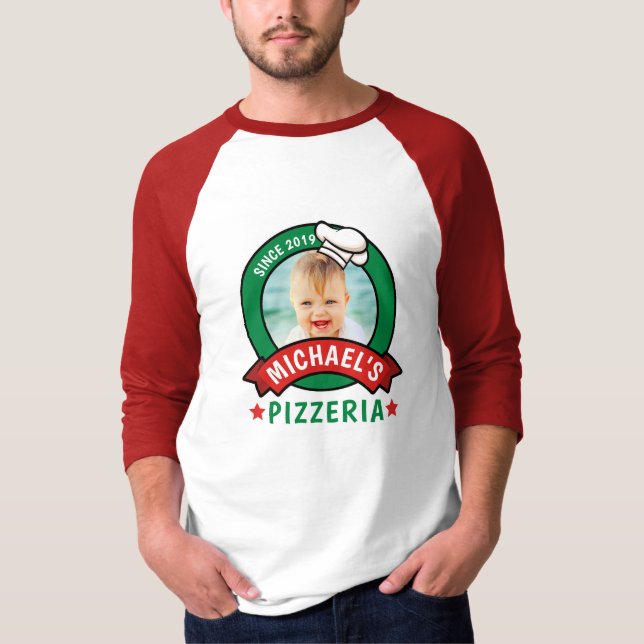Camiseta Pizza Party (Frente)