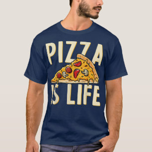 Camiseta Pizza Party Pizza Pizza Pates Pizza É Vida