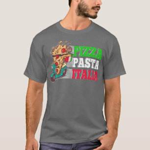 Camiseta Pizza Pasta Italia Pizza Piece No Patinete Italian