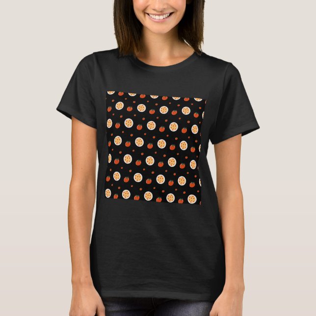 Camiseta Pizza pattern. (Frente)