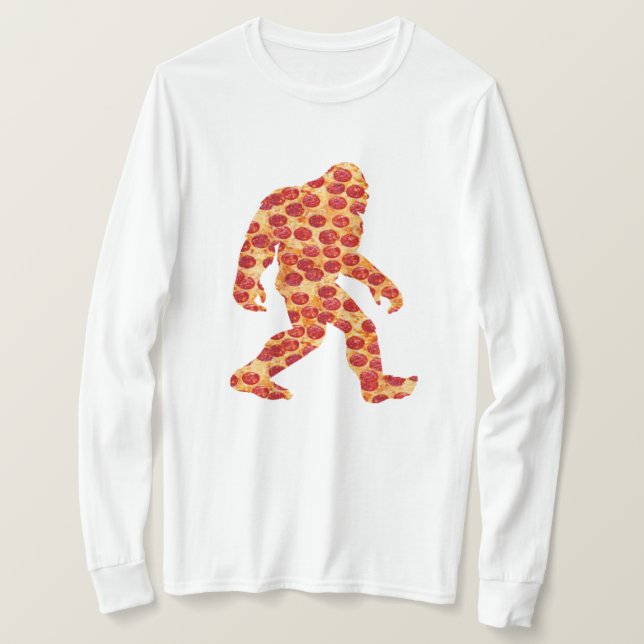 Camiseta Pizza Pé Grande (Frente do Design)