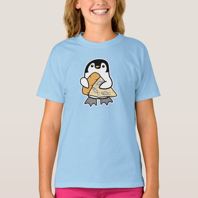 Camiseta Pizza Penguin (Frente)