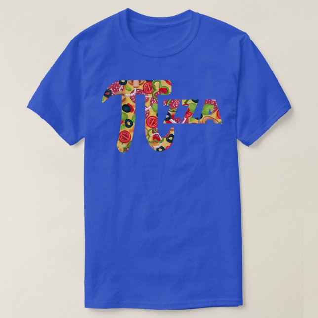 Camiseta Pizza Pie Dia Pi Presente Pizza Engraçada Pizza Pi (Frente do Design)