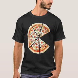 Camiseta Pizza Pie & Slice Pai E Son Matando Pizza Fathe