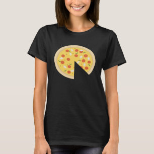 Camiseta Pizza Piece Slice Pai Filho Cute Desaparecido