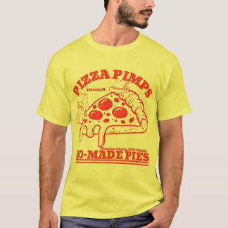 Camiseta pizza pimps ho- made pies