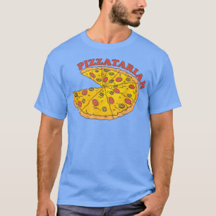 Camiseta Pizza Pizzatarian Fast Comida Engraçado Pizza Love