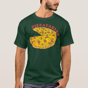 Camiseta Pizza Pizzatarian Fast Comida Engraçado Pizza Love