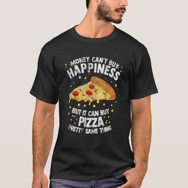 Camiseta Pizza Pizzeria Comida Itália Massa seca 2 (Frente)
