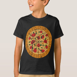 Camiseta Pizza Pover Pizza Snack Tomato Foodie Comida