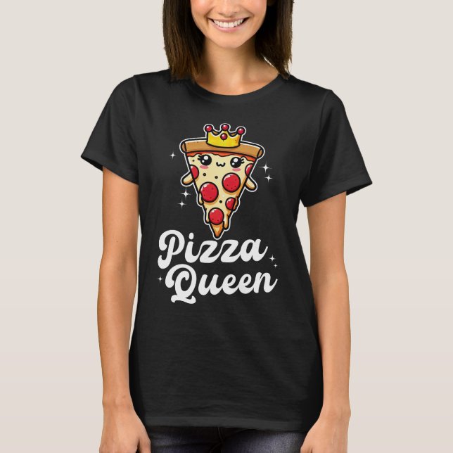 Camiseta Pizza Queen (Frente)