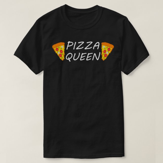 Camiseta Pizza Queen (Frente do Design)
