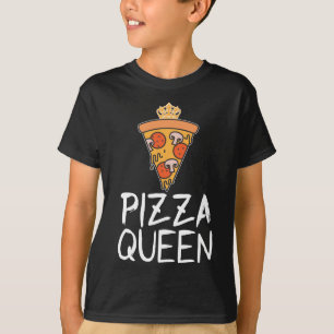 Camiseta Pizza Queen Funny Comida Lovers Presente