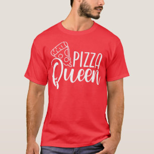 Camiseta Pizza Queen Pasta Lover Comida Lover Foodie Design
