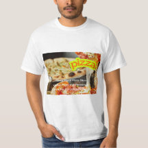 Pizza Quente e Fumegante no Prato - Comida Delicio