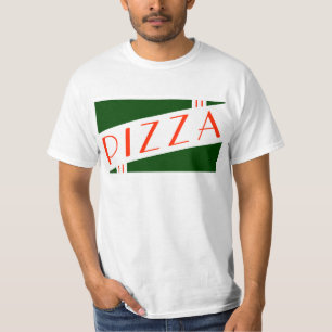 Camiseta pizza retro