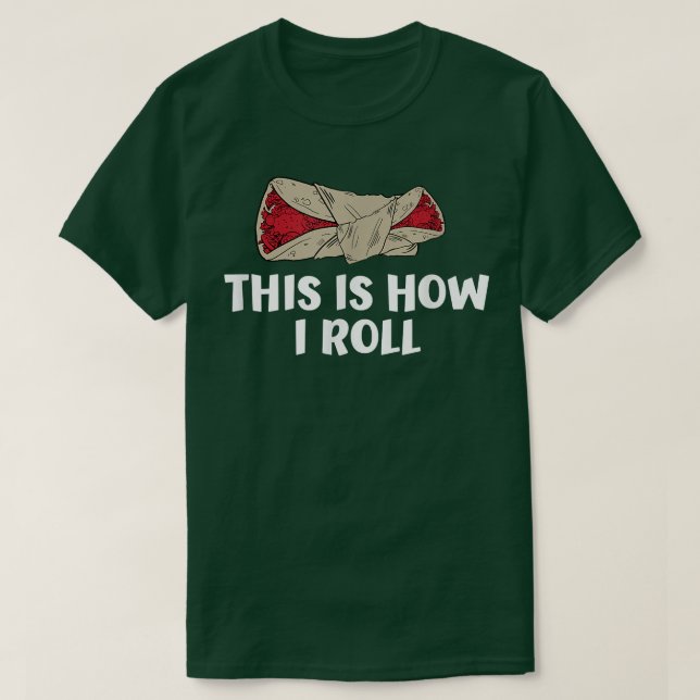 Camiseta Pizza Rolls Engraçados Cheijos Rapidos De Comida43 (Frente do Design)