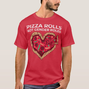 Camiseta Pizza Rolls Not Gender Rolls Non Binary Genderflui