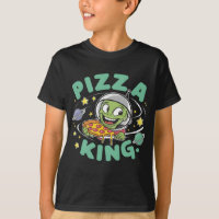 Pizza Royalty: Personagem de desenho animado segur