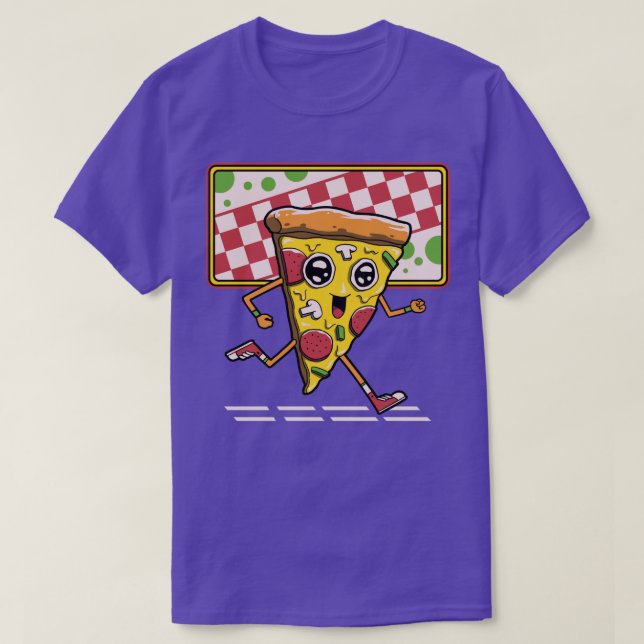 Camiseta Pizza Run (Frente do Design)