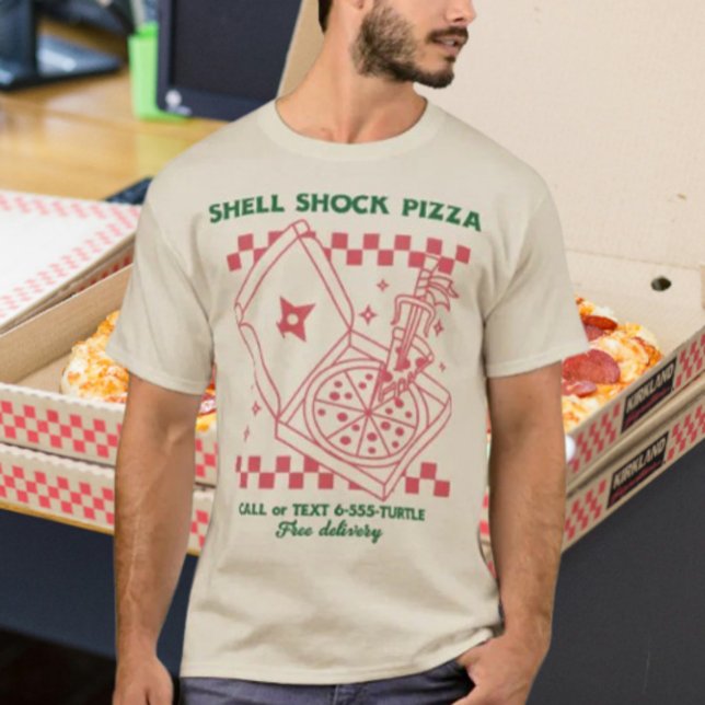 Camiseta Pizza Shock (Criador carregado)