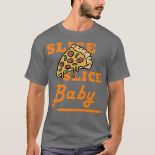 Camiseta Pizza Slice Mens Mulheres Crianças Pizza Fatias Pi
