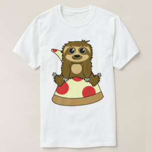 Camiseta Pizza Sloth