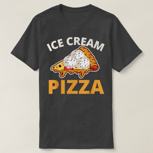 Camiseta Pizza sorvete (Frente do Design)