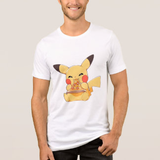 Camiseta Pizza Stretch Pikachu (pokemon)