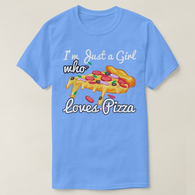 Camiseta Pizza T Pizzeria - Presente de Comida italiano 244 (Frente do Design)