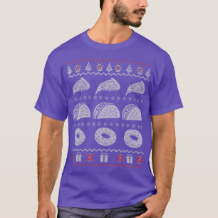 Camiseta Pizza Tacos Rosquinha S Para Presentes De Natal Ma