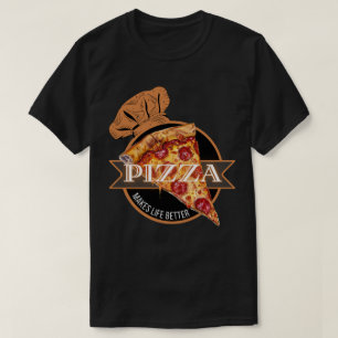 Camiseta Pizza Torna a Vida Melhor