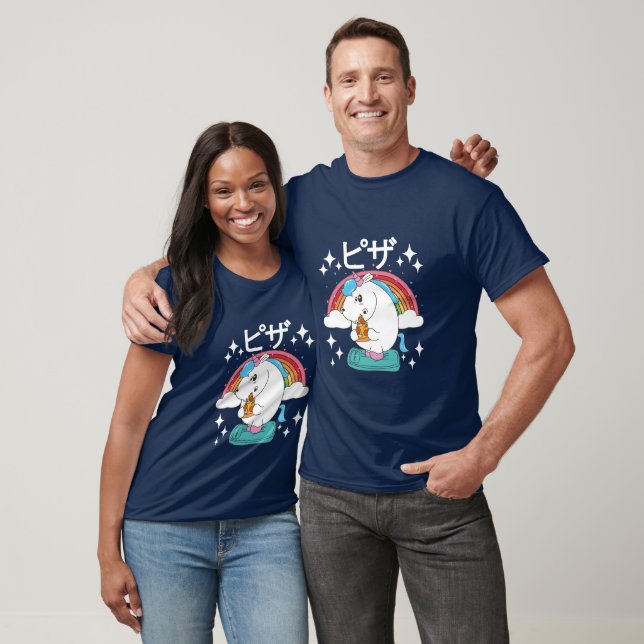 Camiseta pizza unicorn (Unissex)