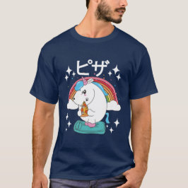 Camiseta pizza unicorn